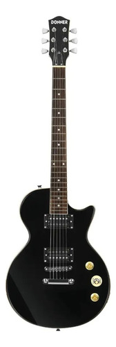 Kit Guitarra Les Paul Donner Dlp-124 Cor Dlp-124 Preto