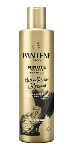 Shampoo Pantene Minute Miracle 270 Ml Hidratación Extrema