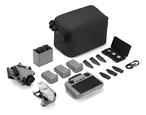 Drone Dji Mini 5 Pro Fly More Combo Plus (rc 2) 3 Baterias C Cinza
