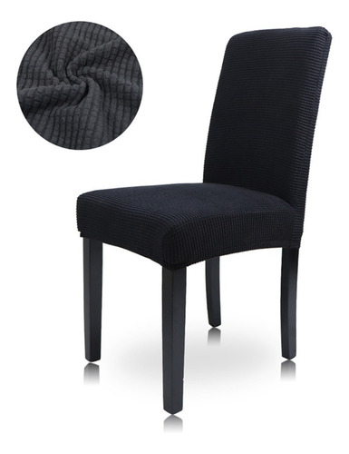 Imagen 2 de 5 de Funda Para Silla Comedor Cubre Asiento Elastizada Y Lavable