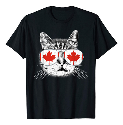 Canada Bandera Canadiense Gato Gafas De Sol Divertidas Para