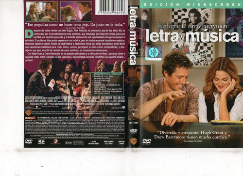 Letra Y Música - Dvd Original - Buen Estado