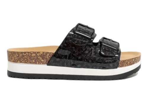 Sandalias Kevingston Mujer Birk Livianas Comodas Black