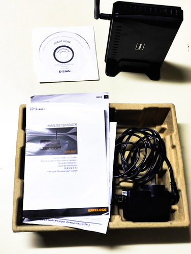 Router D-link Wireless N Dir-600 Negro 220v (Usado)