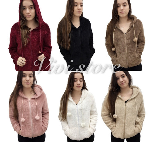 blusa de frio feminina casaco capuz ziper pelinho macio