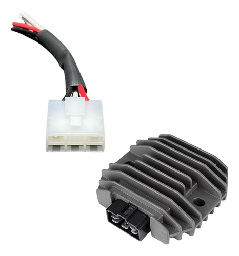 Retificador + Conector Para Yamaha Xt 660 Fazer 600 Xj6 Novo