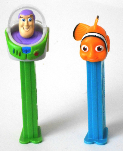 Buzz Ligthyear Y Nemo Despachador Pez Y Disney Pixar