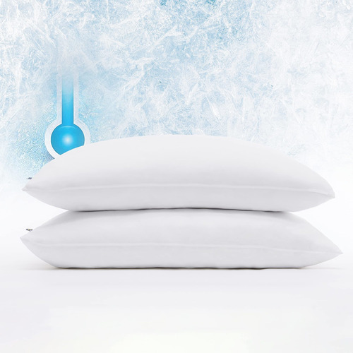 Serta Power Chill - Funda De Almohada Hipoalergnica Resisten