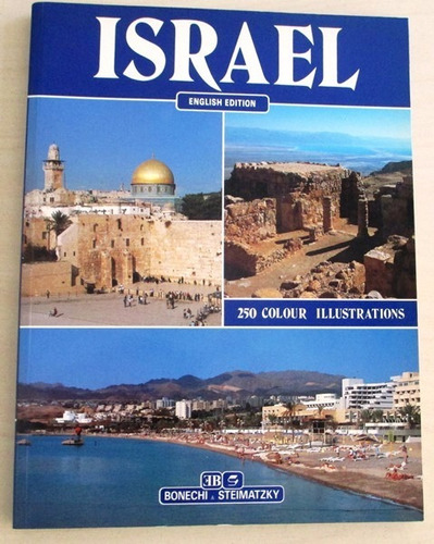B9273 Israel -  Bonechi & Steimatzky -  250 Ilustrações Colo