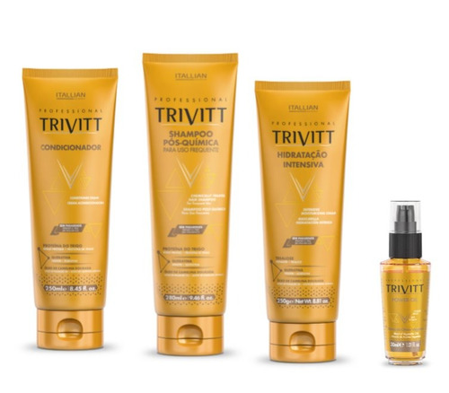  Trivitt Kit Manutenção 4 Itens Com Power Oil Itallian 