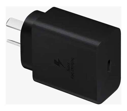 Cargador Samsung Usb-c Con Cable Carga Super Rápida Negro