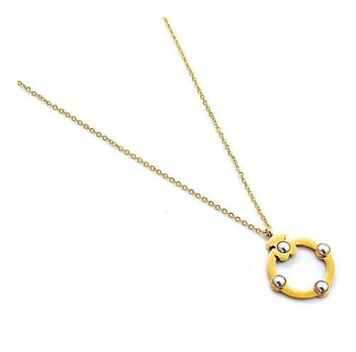 Oferta! Collar Oso Tous Plata Vermeil, Baño Oro 18k