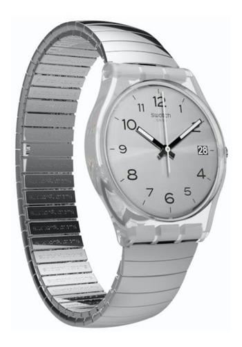 Relojes Swatch Reloj Silverall Plateado
