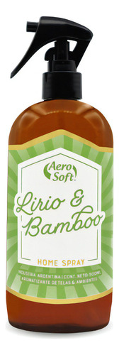 Aero Soft Home Spray X500 Lirio Y Bamboo