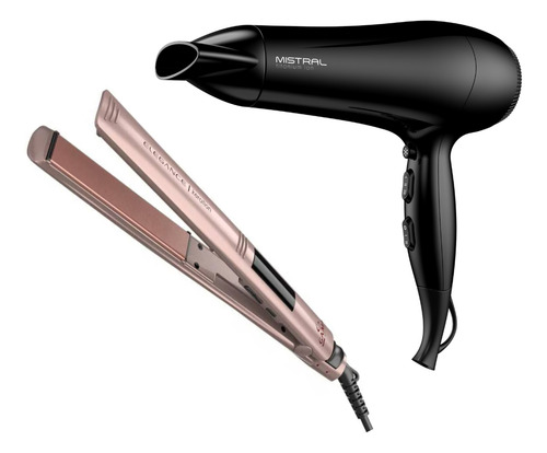 Combo Gama Elegance Led Keration + Secadora Mistral Titanium