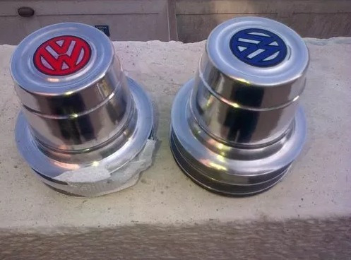 Volkswagen Escarabajo - Conos 8cm Metalicos