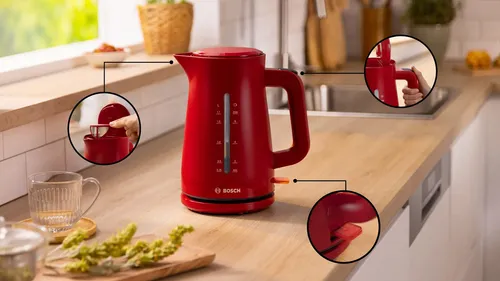 Jarra Electrica Bosch My Moment Color Rojo