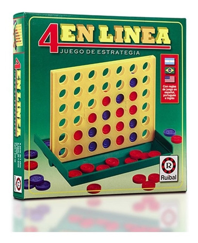 4 En Linea Juego De Estrategia Ruibal Original