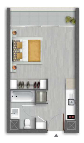Inversionista Venta Depto Estudio Casi Nvo (81024)