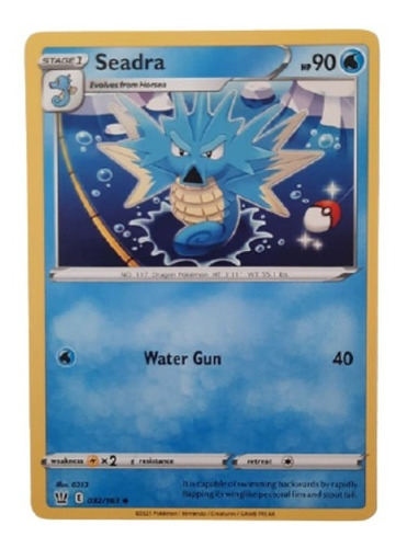 Seadra 032/163 Carta Pokemon