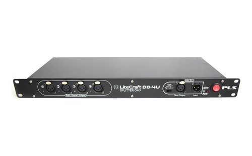 Splitter Dmx De 4 Canales Pls Litecraft Dd-4u Para Luces