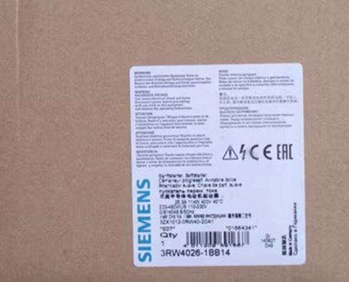 New Siemens 3rw4026-1bb14 Soft Starter Ttg