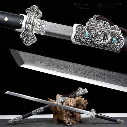 Dao Espada Dinastía Tang China De Acero 1095 Katakirihaduku