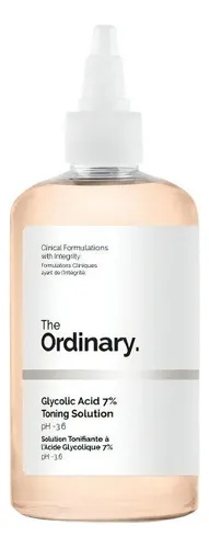 comprar Loção Glycolic Acid 7% Toning Solution The Ordinary Exfoliante noite para todos os tipos de pele de 240mL\u002F306g 15+ anos