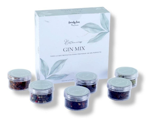 Gin Mix Botánicos Para Gin Tonic X 90 Gr - Lovely Tea