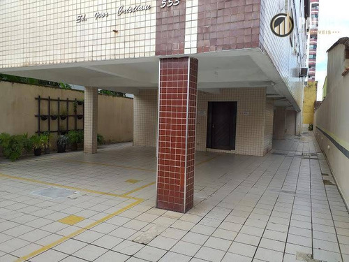 Apartamento Com 2 Dormitórios À Venda, 57 M² Por R$ 220.000,00 - Ocian - Praia Grande/sp - Ap2772