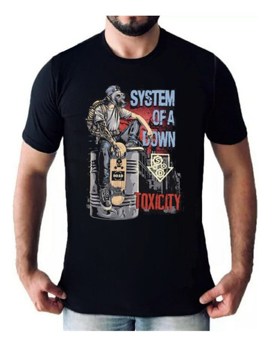Camiseta System Of A Down Show Brasil 2025 Camisa Masc M30