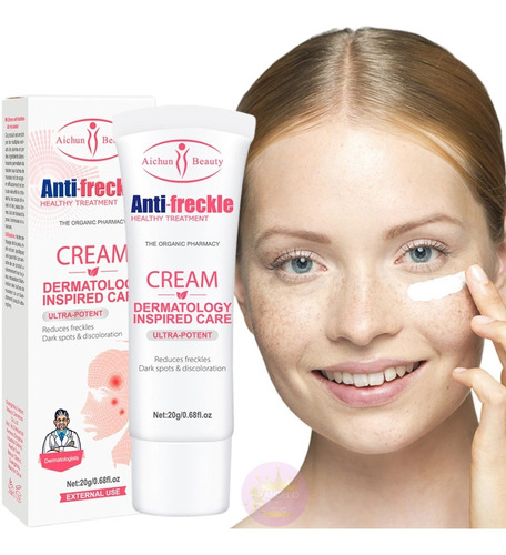 Crema Blanqueadora Pecas Manchas Oscuras Y Melasma 20ml