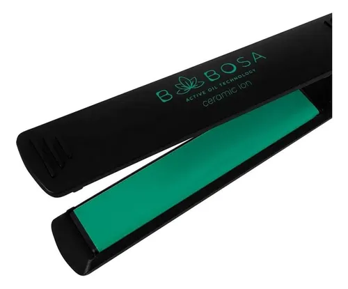 Plancha De Pelo Ga.ma Italy Babosa - Estilo Perfecto Negro Y Verde