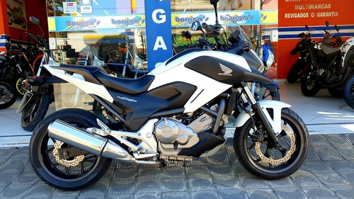 Imagem 1 de 9 de Honda Nc 700 X 2013 Branca Impecável