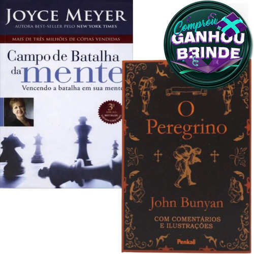 Livro Campo De Batalha Da Mente | Joyce Meyer + O Peregrino