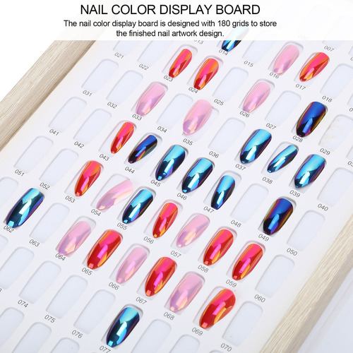 B Libro Expositor De Uñas, 180 Colores, Esmalte De Gel Para