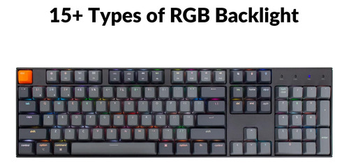 Keycron K10 Diseño De Tamaño Completo Bluetooth Teclado De J