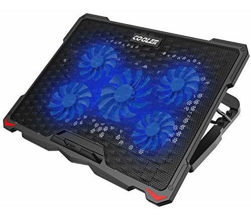 Aicheson Laptop Cooling Pad 5 Ventiladores