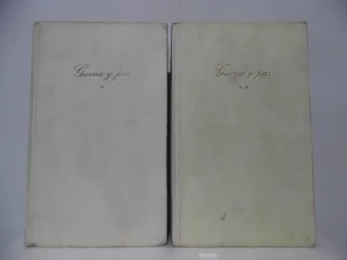 comprar Guerra Y Paz \u002F León Tolstoi \u002F Circulo De Lectores X 2 Tomos