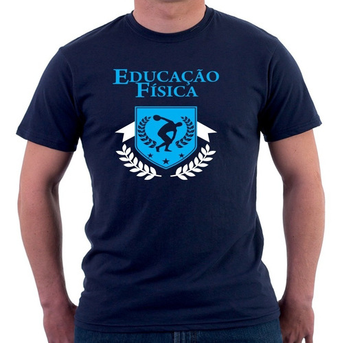 Camisa Camiseta Educação Física Universitária Personalizada