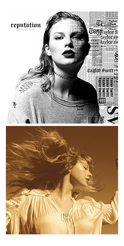Combo Taylor Swift - Reputation + Fearless (2 Cds)
