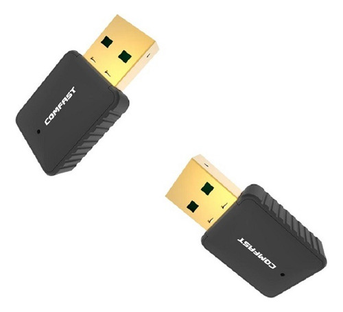 Tarjeta De Red Wifi Usb 600mbps Ac Comfast Doble Banda 5ghz