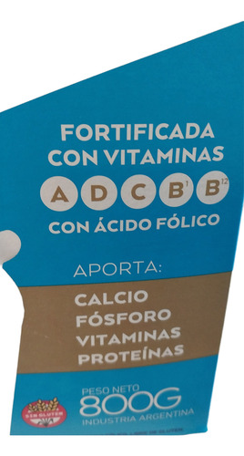 Leche En Polvo Entera Purisma Plus 800g Fortificada