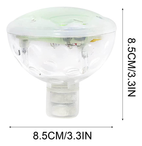 Luz Solar Flotante K Night Light Para Estanque, Que Cambia D