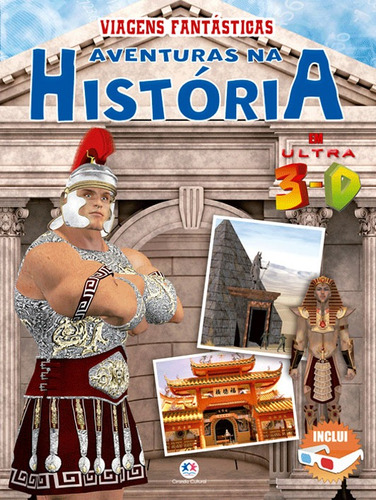 Aventuras na história em ultra 3-D, de Oscar Taboada, Marcial. Ciranda Cultural Editora E Distribuidora Ltda., capa mole em português, 2019