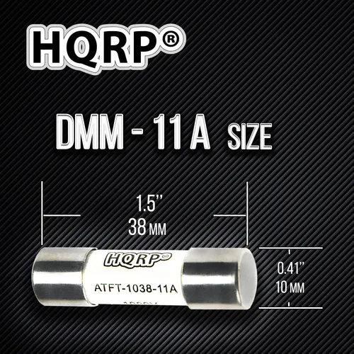 Fusible Digital Dmm-11a Hqrp 11a 1000v Compatible Fluke Y Má