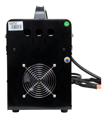 Soldadora inverter Mikel's SOlMIG-130 color negro 127V
