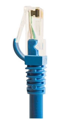 Imagem 3 de 5 de Cabo De Rede Patchcord Cat6 Sohoplus Azul 2,5 Metro Furukawa