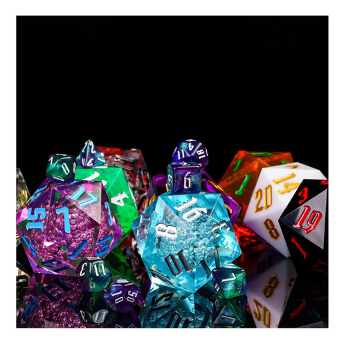 Poludie Giant D20 D&d Dice Poliedal Dice 55 Mm, 20 Lados,