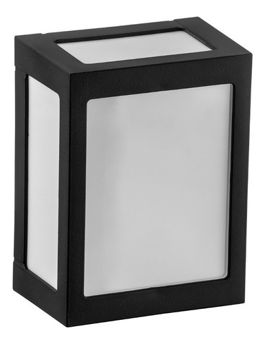 Arandela Externa De Parede Luminária Muro 16cm Varanda 41 Cor Preto 127V/220V